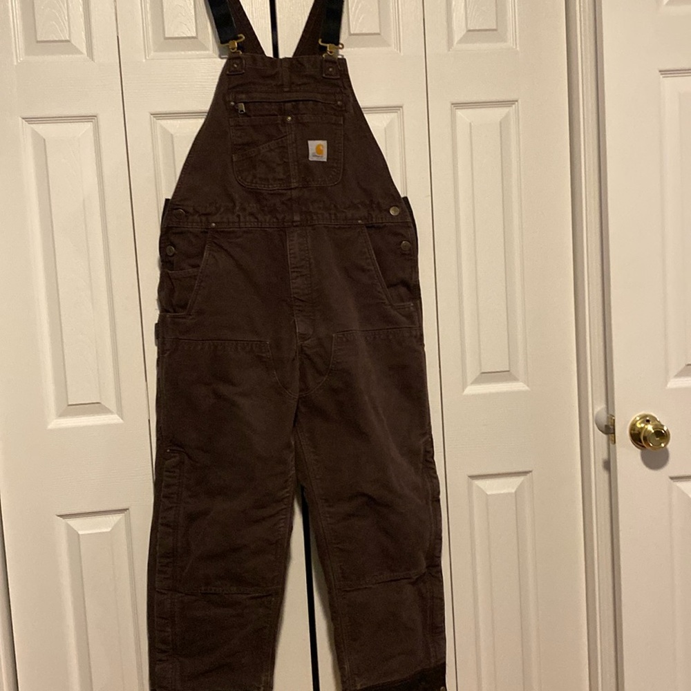 Carhartt overalls women’s. Large Short